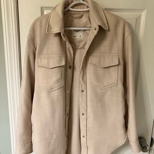 Abercrombie Cozy Shirt Jacket, Medium